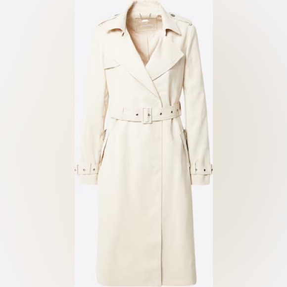 Pearl Long Trench Coat in Size S. - Picture 7 of 7